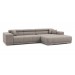 Угловой диван Satellite-S с широкой оттоманкой