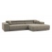 Угловой диван Satellite-S с широкой оттоманкой